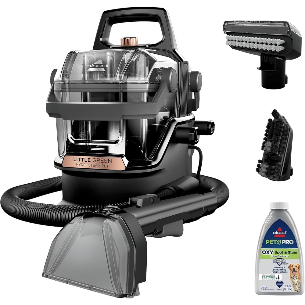 image:imageBISSELL Little Green Auto Pro ProfessionalGrade Auto Tools and Cleaning Formula Included 3909LLittle Green HydroSteam