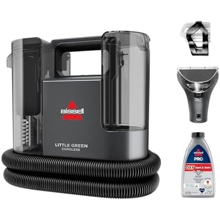 image:imageBISSELL Little Green Cordless Portable Deep Cleaner with 25V LithiumIon Battery amp BatteryBoost Technology 3682Little Green Cordless