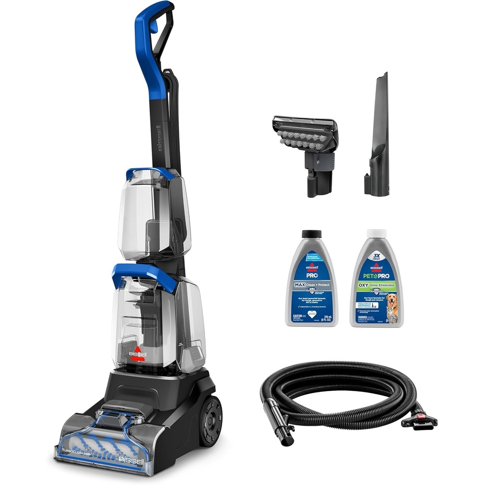 image:imageBISSELL TurboClean Upright Carpet Cleaner Pro Max Clean amp Protect  Oxy Urine Eliminator Formula Included 3952TurboClean PET