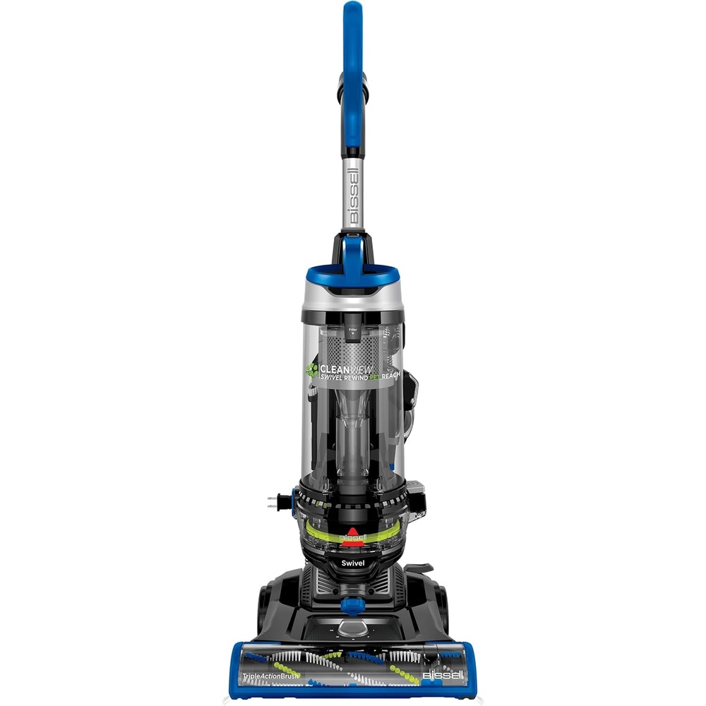 image:imageBissell CleanView Swivel Rewind Pet Reach Vacuum Cleaner with Quick Release Wand Swivel Steering and Automatic Cord Rewind 3197A Color May Vary