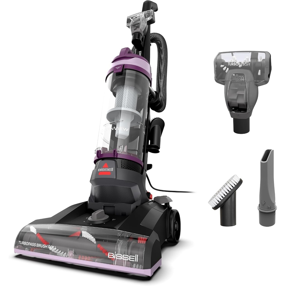 image:imageBissell CleanView Upright Vacuum with Pet Hair Brush Roll Powerful Suction Pet Hair Tools Large Dirt Container 4438CleanView