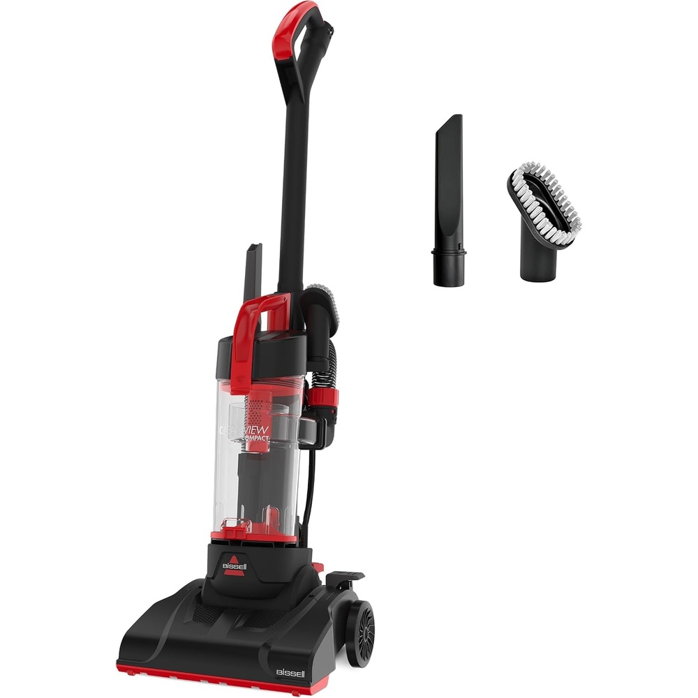 image:imageBissell CleanView Upright Vacuum with Pet Hair Brush Roll Powerful Suction Pet Hair Tools Large Dirt Container 4438CleanView Compact