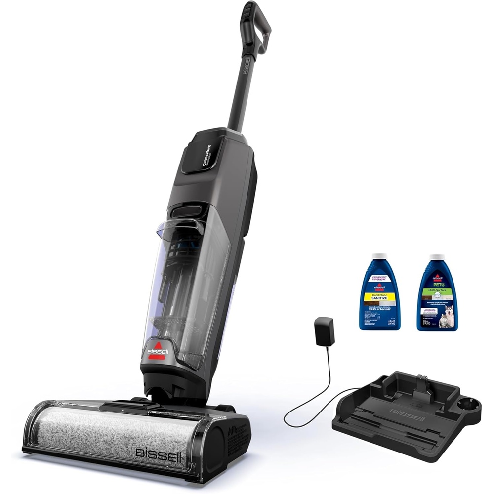image:imageBissell CrossWave OmniForce Cordless Wet Dry Vacuum Mop MultiSurface Floor Cleaner with TangleFree Brush Roll amp Dedicated Dry Vacuum Mode for Hard Floors amp Area Rugs 3882CrossWave OmniForce