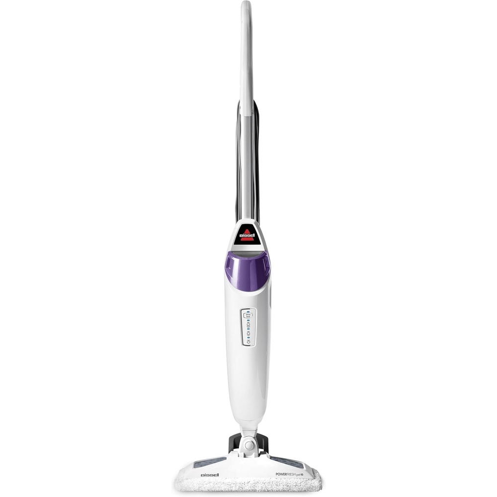 image:imageBissell PowerFresh Deluxe 1806 Steam Mop for Tile Hardwood amp Sealed Floors wBuiltin SpotBoost Brush Fast 30Second WarmUp Variable Steam Levels Fresh Scent Discs CompatiblePowerFresh Pet Steam Mop