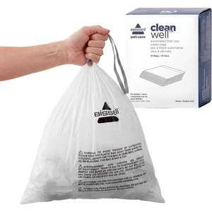 BISSELL CleanWell Automated Cat Litter Box with OdorVault Technology, 20-Day XL bin Capacity, App Control & Health Monitoring, 4393(Liners)