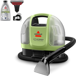BISSELL Little Green Cordless Portable Deep Cleaner with 25V Lithium-Ion Battery & Battery-Boost Technology, 3682(Little Green Mini Cordless)