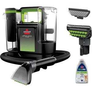 BISSELL® Little Green® Max Pet SmartMix Portable Carpet and Upholstery Deep Cleaner, Car/Auto Detailer, with SmartMix Technology, Self-Cleaning Tough Stain Tool and Pet Hair Removal Tool, 38572(Little Green Max Pet)