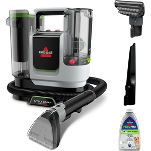 BISSELL® Little Green® Max Pet SmartMix Portable Carpet and Upholstery Deep Cleaner, Car/Auto Detailer, with SmartMix Technology, Self-Cleaning Tough Stain Tool and Pet Hair Removal Tool, 38572(Little Green ProHeat SmartMix)