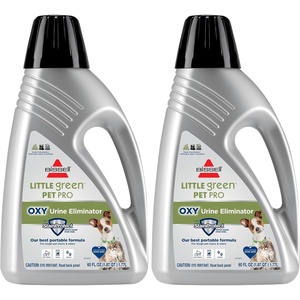 BISSELL® Little Green™ PET-PRO-OXY Formula for Portable Carpet Cleaners, 60 oz, 2034F(60 Fl Oz (Pack of 2))
