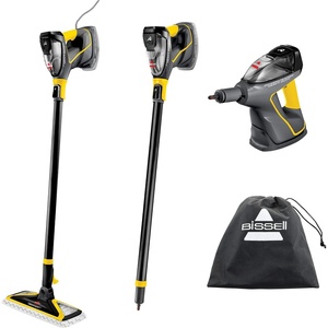 BISSELL PowerSteamer Heavy Duty 3-in-1 Steam Mop and Handheld SteamShot for Indoor & Outdoor, use for Garage, Workshop, Auto, Boat, Recreational Vehicles, Windows,Outdoor Furniture and Decks, 2685A(Power Steamer)