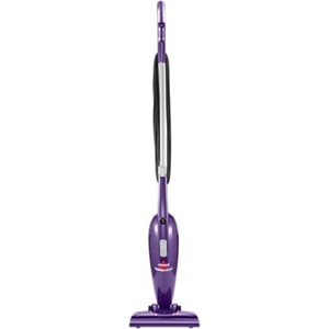 Bissell 2033 Featherweight Stick Lightweight Bagless Vacuum and Electric Broom with Crevice Tool for Hard Floors and Carpets, Blue(Purple)