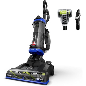 Bissell CleanView Swivel Vacuum with Triple Action Brush Roll, Swivel Steering, Extension Wand, Easy-Empty Dirt Tank, Multi-Cyclonic Suction System(Blue)