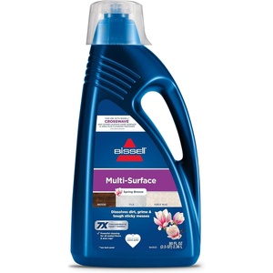 Bissell Multi-Surface Super Concentrate Solution, For use in CrossWave and other leading hard surface and area rug cleaners, 14 pouches, Perfectly measured and formulated for the mess at hand(Fresh)