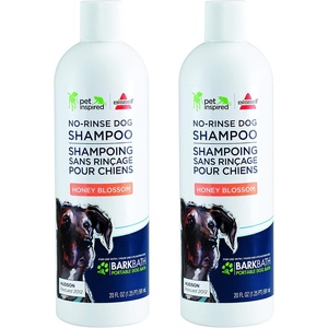 Bissell Oatmeal No-Rinse Dog Shampoo for BARKBATH (2-Pack) | 27961(Honey Blossom)
