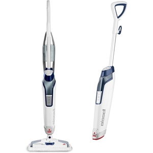 Bissell PowerFresh Deluxe 1806 Steam Mop for Tile, Hardwood & Sealed Floors w/Built‑in SpotBoost Brush, Fast 30‑Second Warm‑Up, Variable Steam Levels, Fresh Scent Discs Compatible(PowerFresh Deluxe)