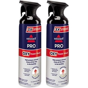 Bissell Professional Power Shot Oxy Carpet Spot & Stain Remover, 14 oz (Pack of 2), 95C9L(14 Ounce (Pack of 2))