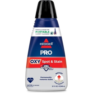 Bissell Professional Spot and Stain + Oxy Portable Machine Formula, 32 oz, Single, 32 Fl Oz(32 Fl Oz (Pack of 1))