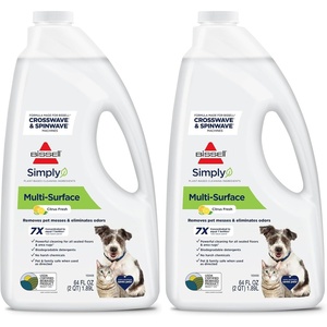 Bissell Simply Multi-Surface Formula, 64 Fl Oz(64 Fl Oz (Pack of 2))