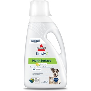 Bissell Simply Multi-Surface Formula, 80 oz, Clear, 80 Fl Oz(80 Fl Oz (Pack of 1))